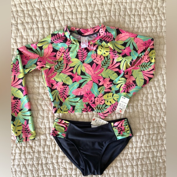 NWT Cat & Jack 3-piece Bikini Swimsuit - Picture 1 of 7